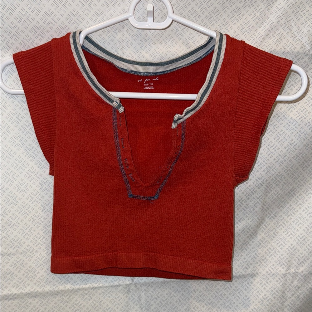 Cropped Ribbed Urban Outfitters Top